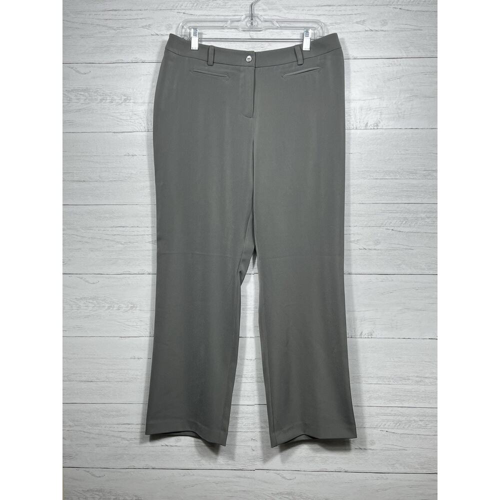 Additions by Chicos socialite wall street pants womens size 1.5 short M/10 NEW